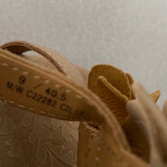 Born Concept Size 9M/W Cork Wedge Open Toe Sandals - Picture 10 of 16